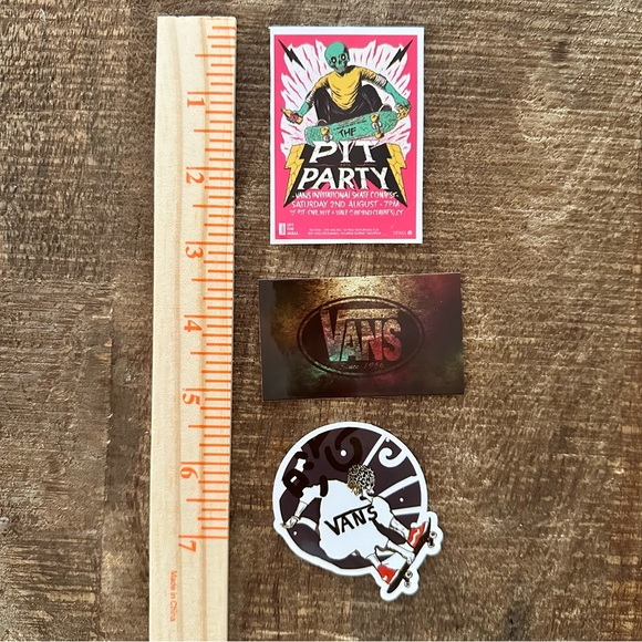 VANS STICKERS 10 UNIQUE STICKERS - Picture 4 of 5